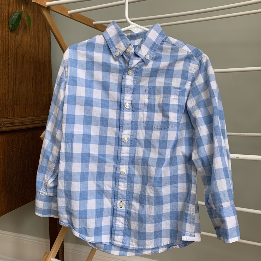 J Crew Plaid Button Down